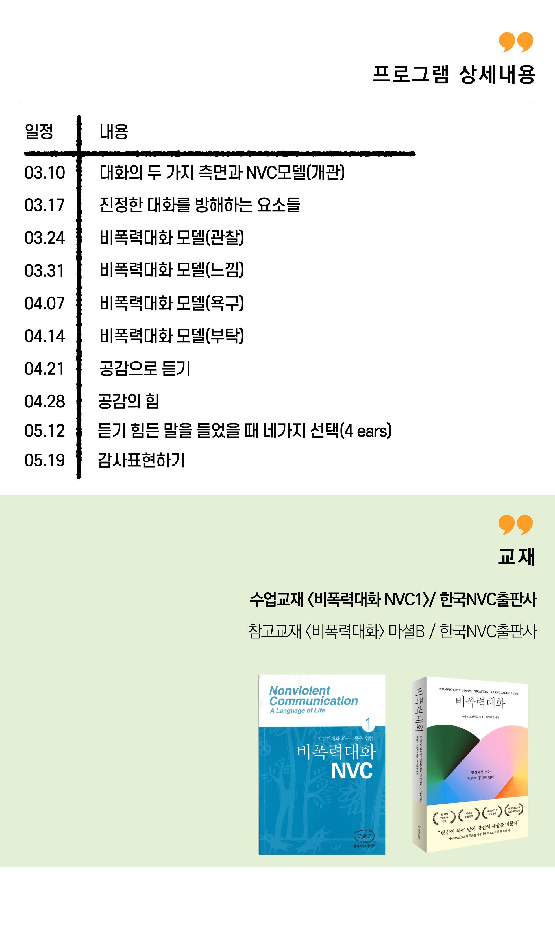 관계 치유를 위한 대화법 : 비폭력대화(NVC) 기초 과정 이미지 2